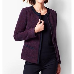 Talbots Boucle Jacket, 16WP, NWOT